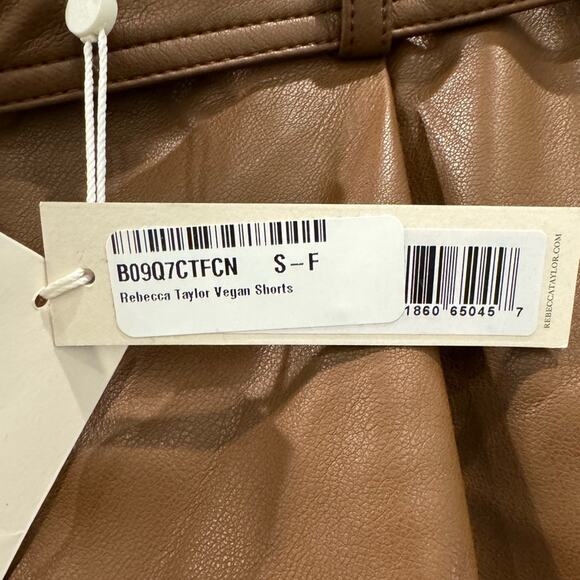 ☀️NWT Rebecca Taylor Vegan Shorts - Picture 5 of 5